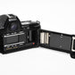 Nikon N8008 35mm SLR Body, cap, strap, tested, Great!