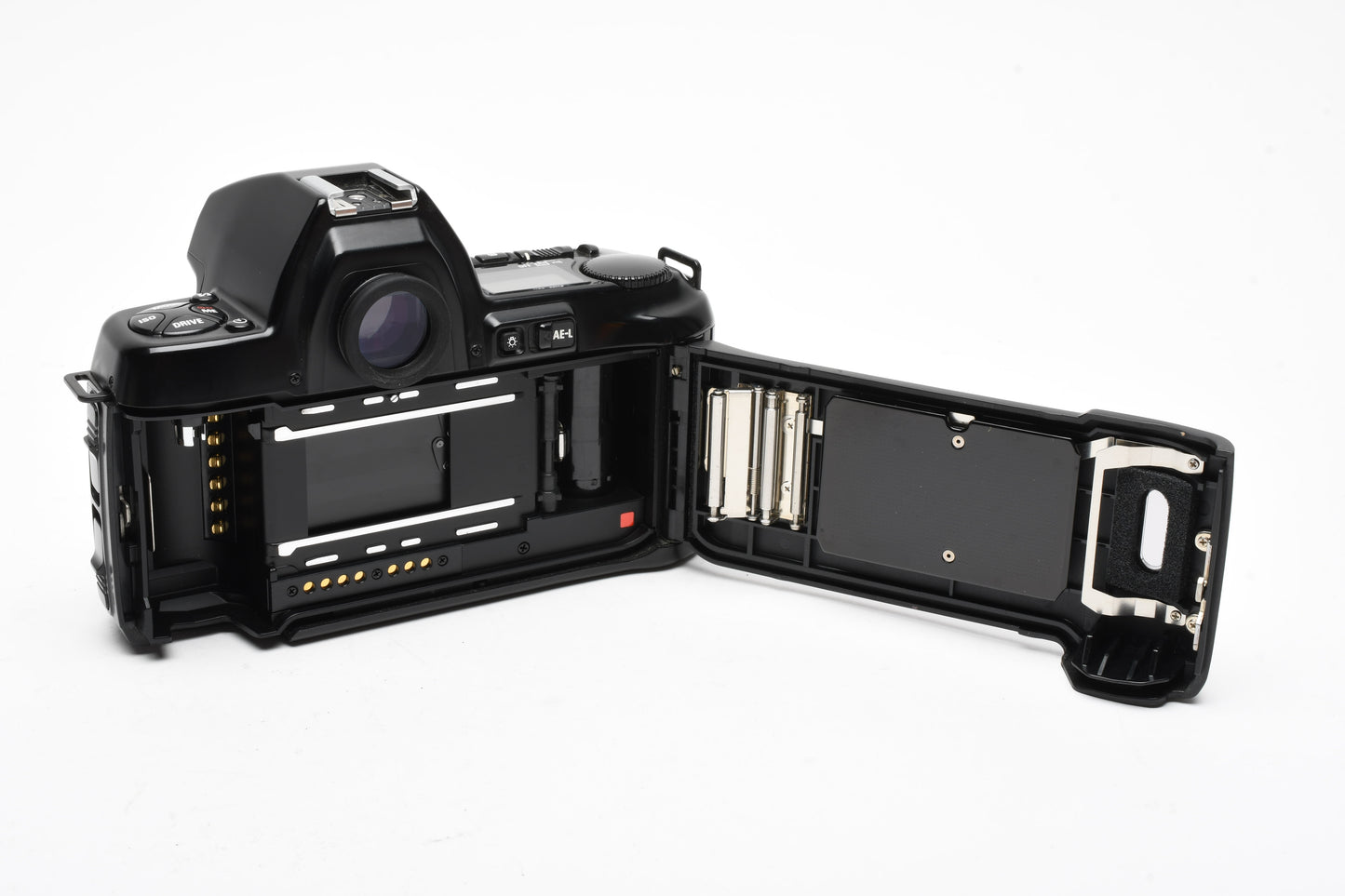 Nikon N8008 35mm SLR Body, cap, strap, tested, Great!