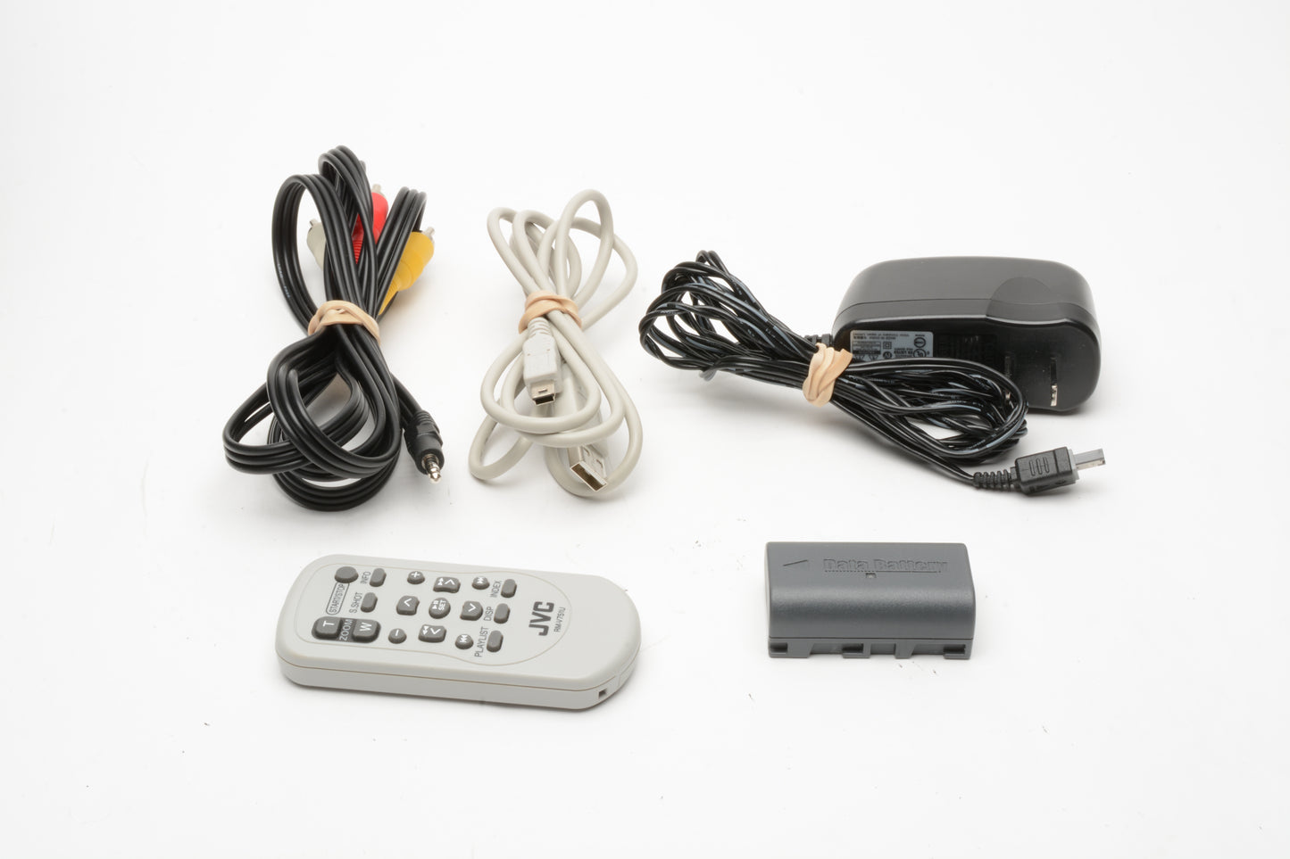 JVC GZ-HD300 60GB Video Bundle:  Case, remote, cables, batt+charger+++