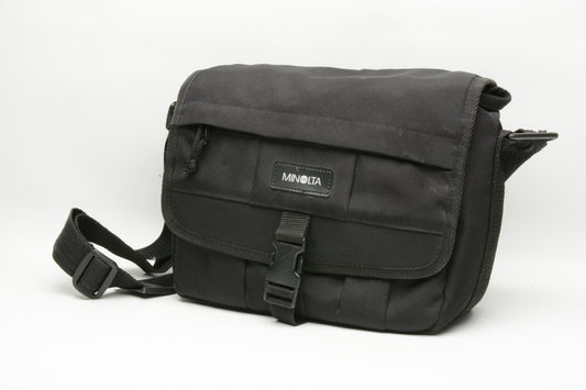 Minolta 35mm SLR Satchel / Messenger bag (Black), Nice and clean