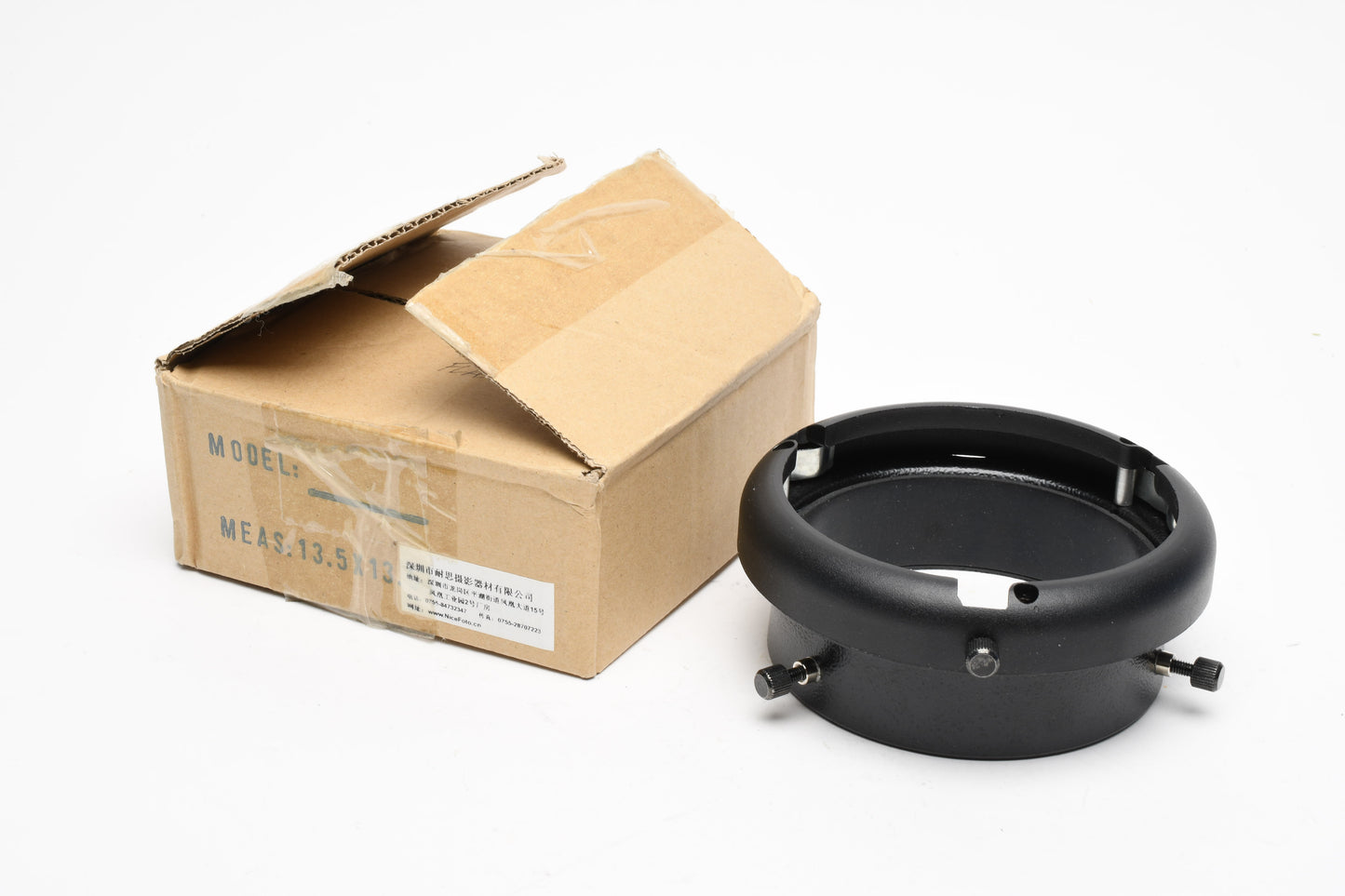 Bowens Flash Adapter SN-10 ring mount, New in Box