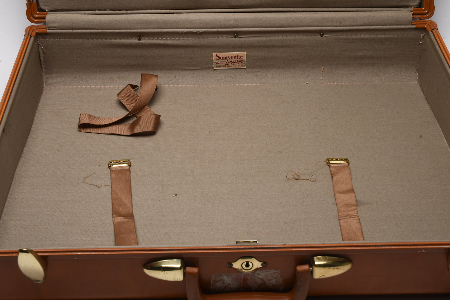 Samsonite valise luggage hard suitcase Great quality, Nice vintage look ~24x19x7"