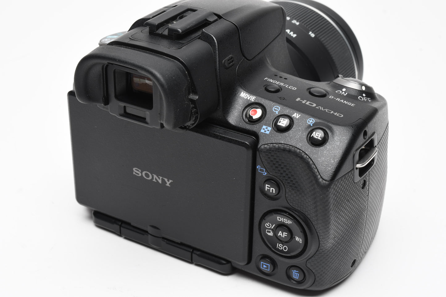 Sony A55 DSLR w/18-55mm f3.5-5.6, 2X batts+charger+remote, Box, 21K Acts