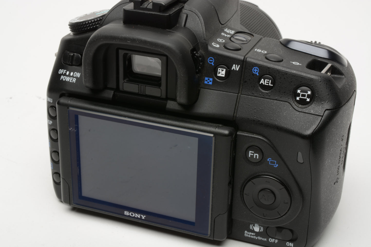 Sony Alpha A300 DSLR Camera w/18-70mm f3.5-5.6, Book, batt+charger, Clean