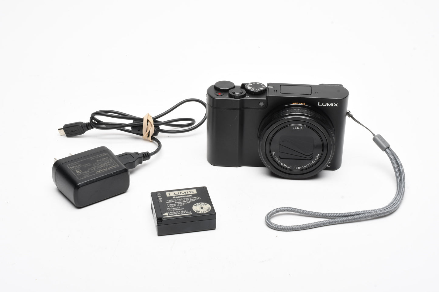 Panasonix Lumix DMC-ZS100 4K Digital Point&Shoot Black camera, Great!