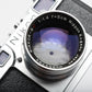Nikon S2 Chrome Nippon Kogaku Rangefinder Camera w/5cm f1.4 Lens, case, good!