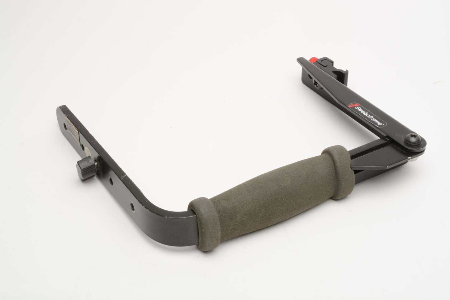 Stroboframe Quick flip 35mm camera flash bracket, Nice & Clean