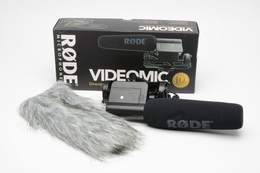 Rode VideoMic Directional Video Condenser Microphone w/Deadcat