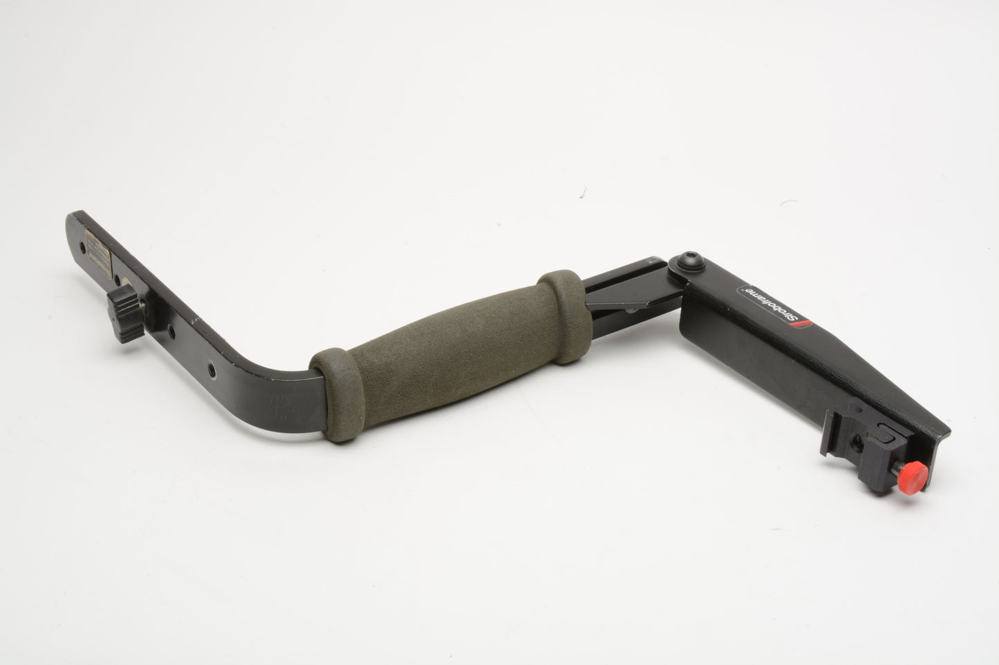 Stroboframe Quick flip 35mm camera flash bracket, Nice & Clean