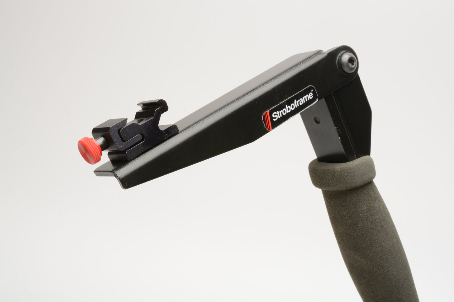 Stroboframe Quick flip 35mm camera flash bracket, Nice & Clean