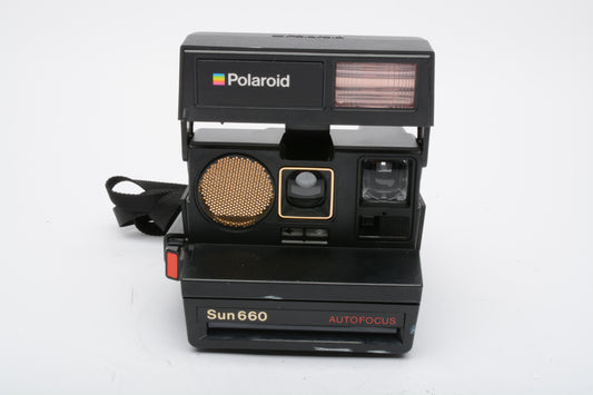 Polaroid Sun 660 AF Instant camera, good working, tested