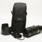 Nikon AF-S VR-Nikkor ED 70-200mm f/2.8 G w/case,hood,B+W UV