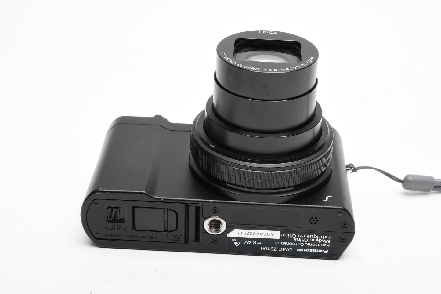 Panasonix Lumix DMC-ZS100 4K Digital Point&Shoot Black camera, Great!