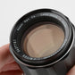 Pentax Super Takumar 105mm f2.8 M42 Mount lens, caps, hood, case, Nice!