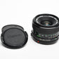 Canon FD 28mm f2.8 wide angle lens, caps, Nice and clean wide angle lens