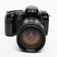 Minolta 700si QD 35mm SLR w/Tokina AF 35-300mm zoom, Bracket card, tested *Read