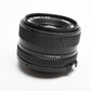 Canon FD 28mm f2.8 wide angle lens, caps, Nice and clean wide angle lens