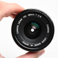 Canon FD 28mm f2.8 wide angle lens, caps, Nice and clean wide angle lens