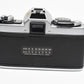 Minolta XG-1 35mm SLR w/MD 50mm F1.7 lens, New seals, Manual, tested, Nice!
