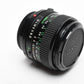 Canon FD 28mm f2.8 wide angle lens, caps, Nice and clean wide angle lens