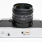 Minolta XG-1 35mm SLR w/MD 50mm F1.7 lens, New seals, Manual, tested, Nice!