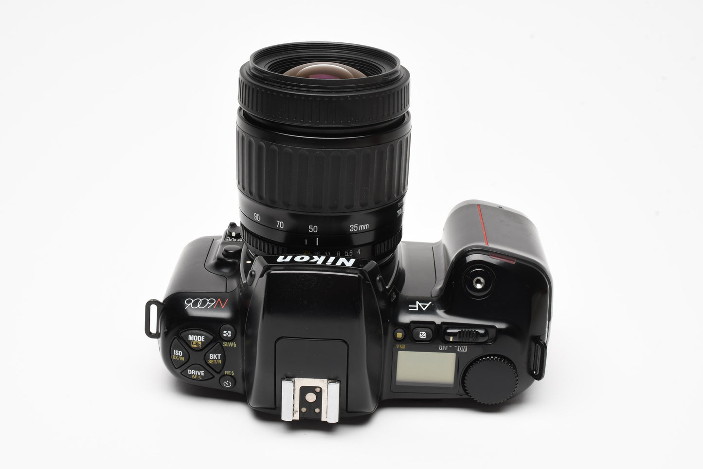 Nikon N6006 35mm SLR w/AF 35-90mm f4-5.6 zoom lens, strap, clean