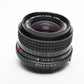 Minolta W.Rokkor 28mm f3.5 MD Mount, caps, clean, smooth, sharp