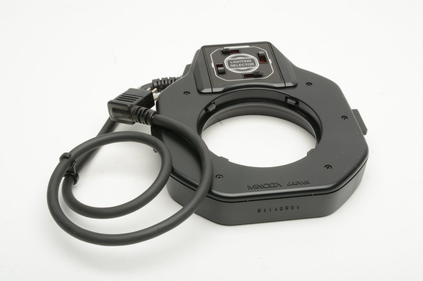 Minolta 80PX Auto Electroflash Macro Ring light set, Mint- Boxed