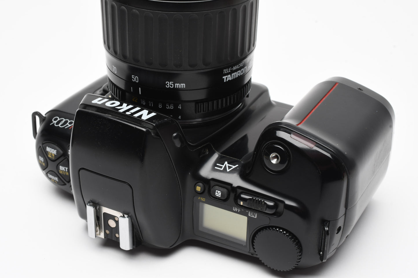 Nikon N6006 35mm SLR w/AF 35-90mm f4-5.6 zoom lens, strap, clean