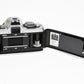 Minolta XG-1 35mm SLR w/MD 50mm F1.7 lens, New seals, Manual, tested, Nice!