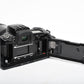 Minolta 700si QD 35mm SLR w/Tokina AF 35-300mm zoom, Bracket card, tested *Read