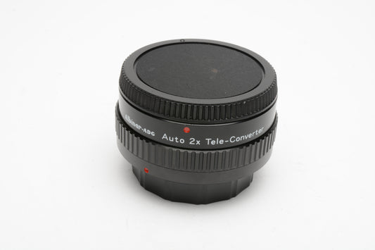 Albinar ADG 2X Teleconverter for Canon FD mount, caps, Very clean