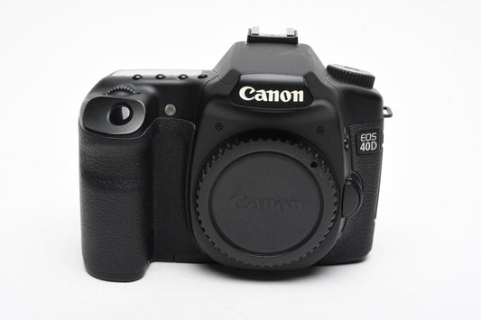 Canon EOS 40D DSLR Body, batt, charger, strap, Only 5202 Acts!