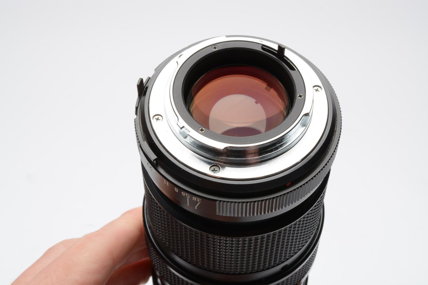 Vivitar 75-205mm F3.8 close focusing For Canon FD Mount, Caps, Case + 1A