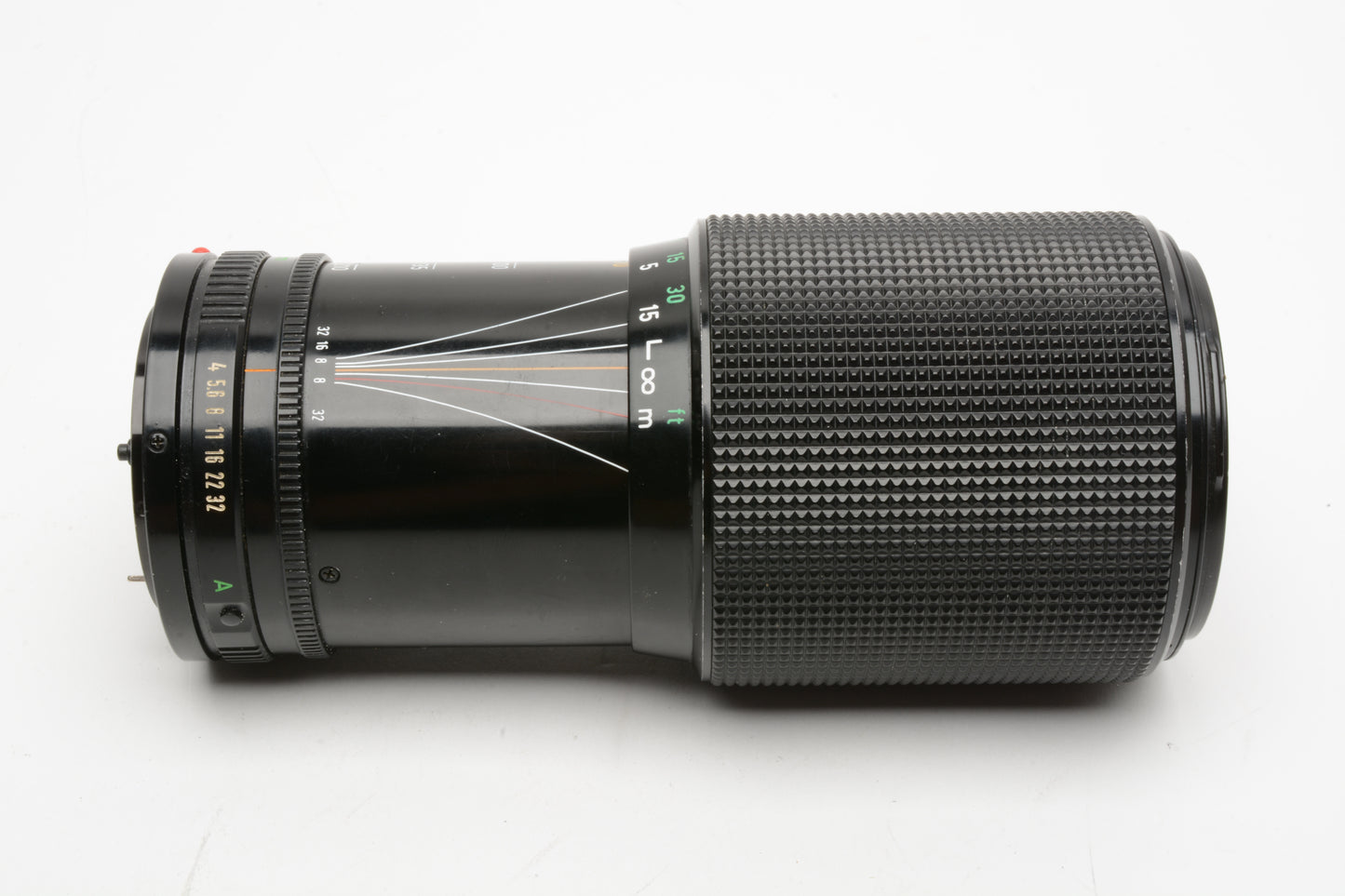 Canon FD 70-210mm f4 Macro zoom lens, caps, good, smooth, Clean