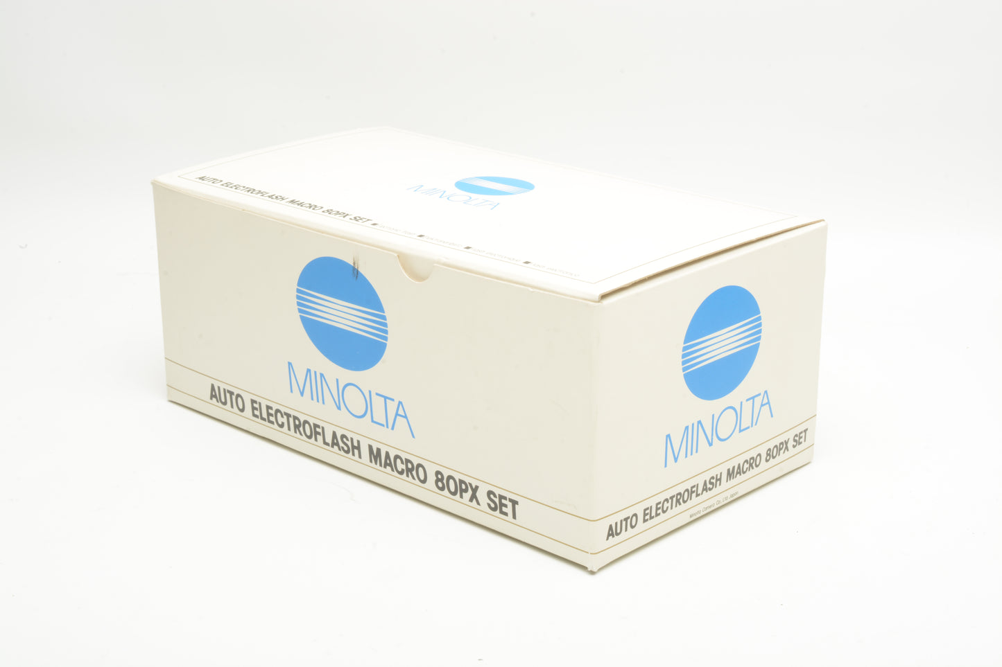 Minolta 80PX Auto Electroflash Macro Ring light set, Mint- Boxed