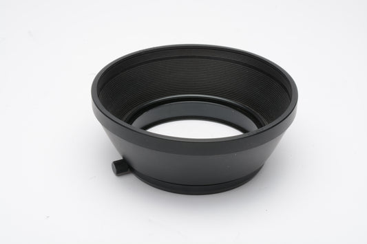 80mm slip-on rubber lens hood, very clean