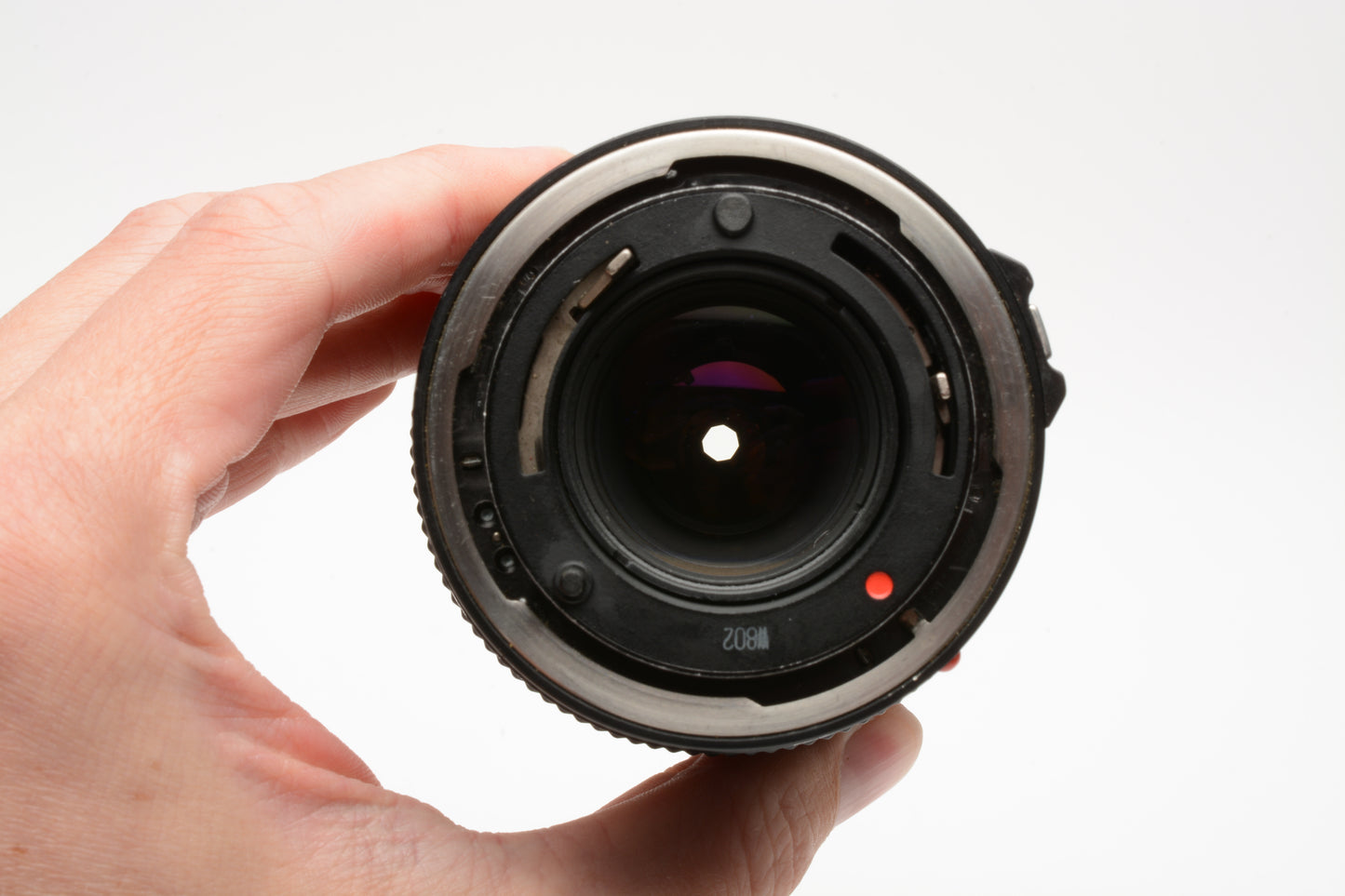 Canon FD 70-210mm f4 Macro zoom lens, caps, good, smooth, Clean