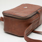 Kodak Satchel brown padded zippered case w/Logo 6 x 10 x 4.5", Nice! Vintage