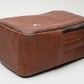 Kodak Satchel brown padded zippered case w/Logo 6 x 10 x 4.5", Nice! Vintage