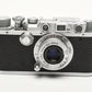 Leotax D IV Rangefinder camera w/Simar 5cm f3.5 lens, Case, Great!