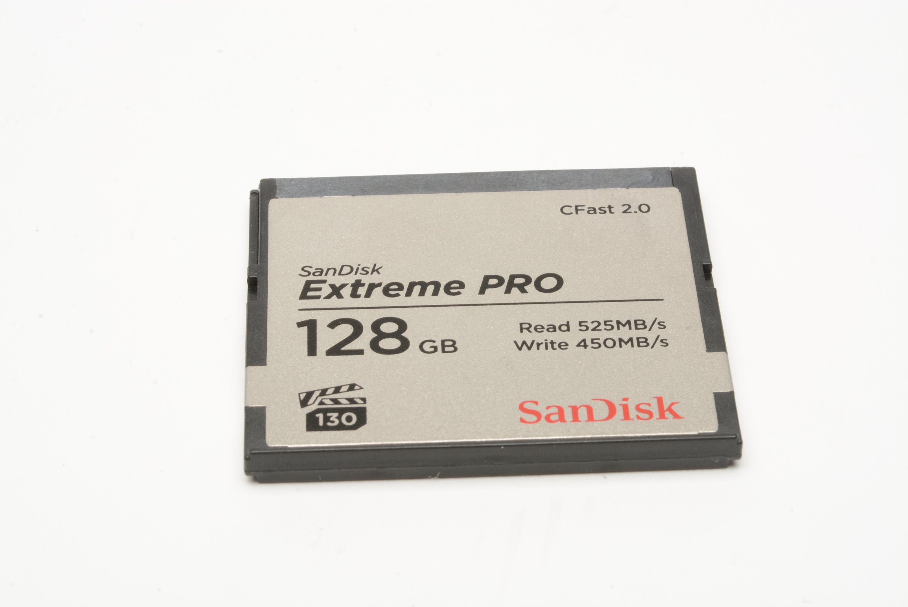 SanDisk Extreme PRO 128 GB CFast 2.0 Memory Card, Barely used