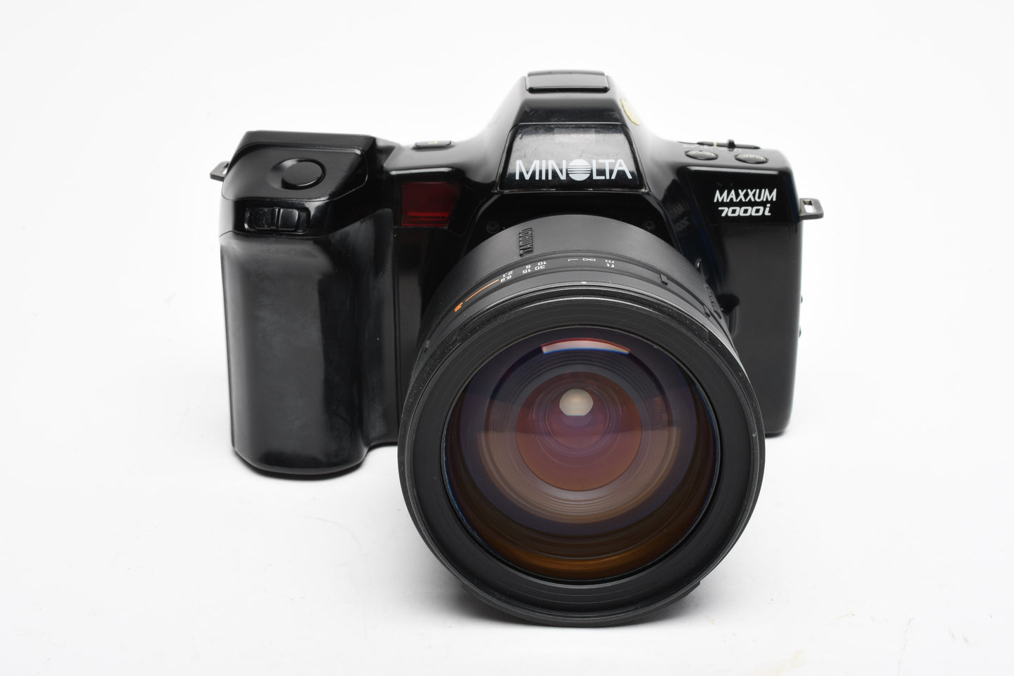 Minolta Maxxum 7000i QD 35mm SLR w/Tamron AF 28-200mm zoom lens, Tested, Great!
