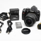 Nikon D3000 DSLR w/Nikkor AFS 18-55mm f3.5-5.6G Lens, Batt, Charger, 1113 Acts!!