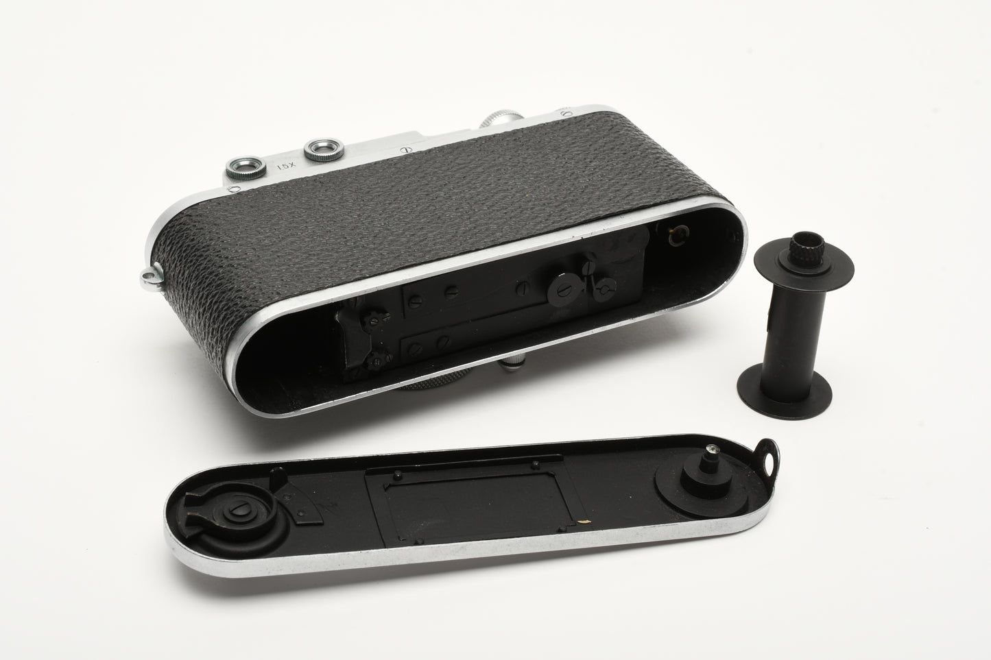 Leotax D IV Rangefinder camera w/Simar 5cm f3.5 lens, Case, Great!