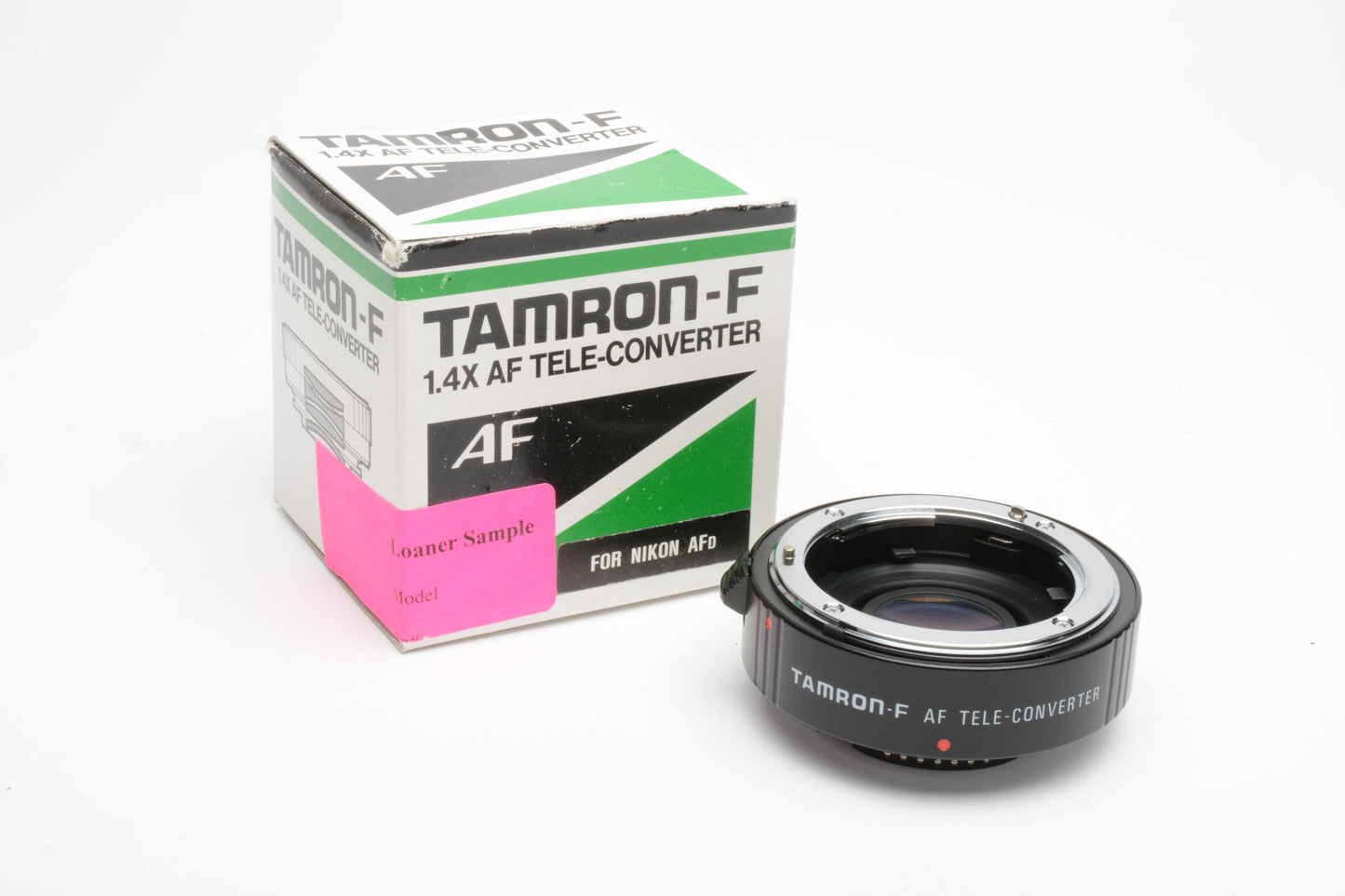 Tamron-F 1.4x AF Tele-Converter teleconverter for Nikon AFD with case + Box