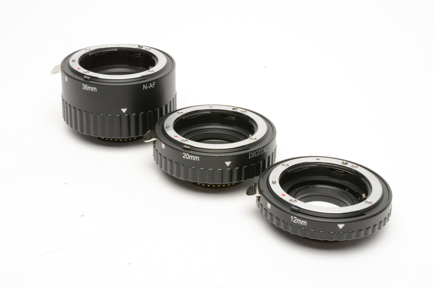 Mcoplus EXTNP AF Macro Extension Tube Set (12mm 20mm 36mm) Nikon AF Mint