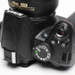 Nikon D3000 DSLR w/Nikkor AFS 18-55mm f3.5-5.6G Lens, Batt, Charger, 1113 Acts!!