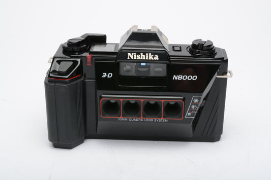 Nikshika N8000 w/30mm Quadra lens system, very clean, tested, works great