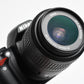 Nikon D3000 DSLR w/Nikkor AFS 18-55mm f3.5-5.6G Lens, Batt, Charger, 1113 Acts!!